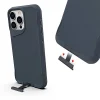 iPhone 15 Pro Max Kılıf Airbag Kenarlı T-Max Mat Standlı Kapak