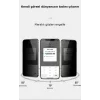 iPhone 15 Pro Max Kor Privacy Cam Ekran Koruyucu