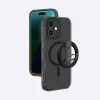 Apple iPhone 16 Kılıf M-safe Şarj Özellikli Yüzük Standlı Amazingthing Titan Pro Serisi Kapak
