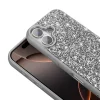 iPhone 16 Uyumlu  Kılıf Parlak Taşlı Tasarım Kapak