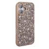 iPhone 16 Plus Kılıf Parlak Taşlı Tasarım Pırlanta Kapak