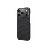 iPhone 17 Pro Kılıf M-safe Şarj Özellikli 1500D Aramid Fiber Amazingthing Titan Max Serisi Kapak