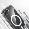 iPhone 17E Kılıf M-safe Şarj Özellikli Şeffaf Sert PC Embos Kapak