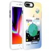 iPhone 7 Plus Kılıf Desenli Dragon Sert Kapak