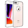 iPhone 7 Plus Kılıf Kamera Korumalı Logo Gösteren  Omega Kapak