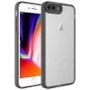 iPhone 7 Plus Kılıf Kamera Korumalı Transparan Post Kapak