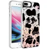 iPhone 7 Plus Kılıf Mermer Desenli Marbello Kapak