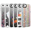 iPhone 8 Kılıf Desenli Silver Sert Kapak
