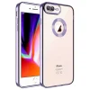 iPhone 8 Plus Kılıf Kamera Korumalı Logo Gösteren  Omega Kapak