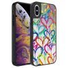iPhone XS 5.8 Kılıf Aynalı Desenli Kamera Korumalı Parlak Mirror Kapak
