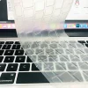 Macbook 13.3 Air 2020 A2337 Klavye Koruyucu Transparan Buzlu Silikon Ped