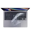 Macbook 13.3 Air A1932  Klavye Koruyucu Şeffaf Silikon Ped
