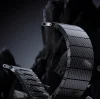 Watch 44mm Uyumlu-90 600D Karbon Fiber Kordon