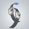 Apple Watch 7 45mm Amazingthing Smoothie Mag Magnetik Tak Çıkar Silikon Strap Kayış