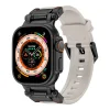 Watch Ultra 49mm KRD-101 Titanyum Metal Başlıklı Silikon Kordon