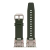 Watch Ultra 49mm KRD-101 Titanyum Metal Başlıklı Silikon Kordon
