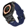 Watch Ultra 49mm KRD-101 Titanyum Metal Başlıklı Silikon Kordon
