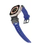 Watch Ultra 49mm KRD-108 Metal Başlıklı Silikon Kordon