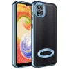 Samsung A03 Kılıf Kamera Korumalı Logo Gösteren  Omega Kapak