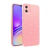 Samsung A05 Kılıf Kamera Korumalı Simli Lüks Koton Kapak