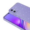 Samsung A05 Kılıf Kamera Korumalı Simli Lüks Koton Kapak