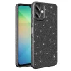 Samsung A07 Kılıf Kamera Korumalı Simli Lüks Koton Kapak