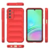 Samsung A15 Kılıf Esnek TPU Oyuklu Arka Yüzey Tasarımlı Etnik Silikon Kapak