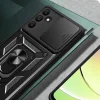 Samsung A15 Kılıf Magnetik Standlı Kamera Korumalı Sürgülü Vega Kapak