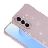 Samsung A17 Kılıf Kamera Korumalı Simli Lüks Koton Kapak