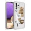 Samsung A32 4G Kılıf Kamera Korumalı Baskılı Arka Yüzey Klas Kapak