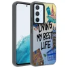 Samsung A54 Kılıf Desenli Dragon Sert Kapak