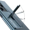 Samsung S23 Ultra Kılıf Kamera Korumalı Şeffaf Tasarımlı  Lego Standlı Kapak