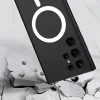 S23 Ultra Kılıf Wireless Şarj Özellikli Kıpta M-safe Silikon Kapak