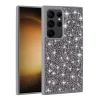 Samsung S24 Ultra Kılıf Parlak Taşlı Tasarım Pırlanta Kapak