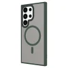Samsung S24 Ultra Kılıf Sert PC Arka Yüzey Wireless Şarj Özellikli Flet M-safe Kapak