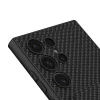 Samsung S24 Ultra Suni Deri Arka Yüzey Kartlıklı Kıpta Silikon Kapak