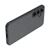 Samsung S25 Plus Kılıf M-safe Şarj Özellikli Karbon Fiber Tasarımlı Elnino Kapak