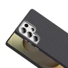 Samsung S25 Ultra Kılıf M-safe Şarj Özellikli Karbon Fiber Görünümlü Gros Kapak