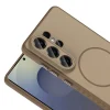 Galaxy S26 Ultra Kılıf M-safe Şarj Özellikli Zore Tea Kapak