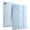 Samsung Tab A9 Kılıf Tri Folding Kalem Bölmeli Standlı Kılıf