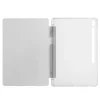Samsung Tab S10 FE Plus Kılıf Tri Folding Kalem Bölmeli Standlı Kılıf