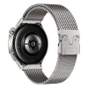 Samsung Watch 3 45mm Uyumlu-25 Metal Hasır Kordon