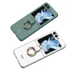 Samsung Z Flip 5 Kılıf Kıpta Yüzüklü Flip Sert Kapak