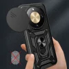 Honor Magic 8 Lite 5G Kılıf Magnetik Standlı Kamera Korumalı Sürgülü Vega Kapak