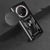 Honor X9C Kılıf Magnetik Standlı Kamera Korumalı Sürgülü Vega Kapak