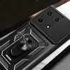 İnfinix Note 30 Pro Kılıf Magnetik Standlı Kamera Korumalı Sürgülü Vega Kapak