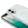 iPhone 16 Plus Kamera Korumalı M-Safe Şarj Özellikli Şeffaf London Sert PC Kapak