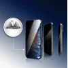 iPhone 16 Pro Max Uyumlu 5D Privacy Hayalet Cam Ekran Koruyucu