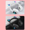 Lapas P40 Kedi Kulaklı Tasarımlı RGB Işıklı Bluetooth Kulaklık