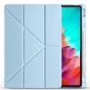 Lenovo Idea Tab Pro 12.7 TB-373FU Kılıf Tri Folding Kalem Bölmeli Standlı Kılıf